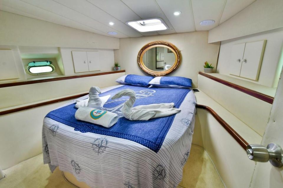 Antalya: Private Yacht Tour with 3 Swim Stops and a Meal - Food and Drinks at Sea: Included Lunch or Dinner, Plus What You Can Bring