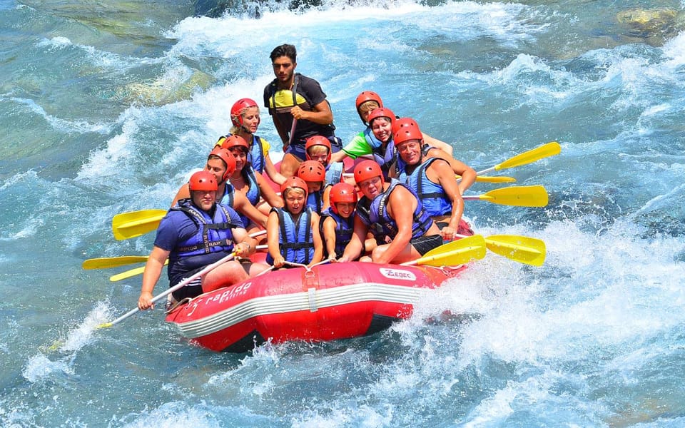 Antalya Rafting, Buggy/Quad, Zipline & Lunch with Swim Break - A day that mixes water rush and mountain dirt