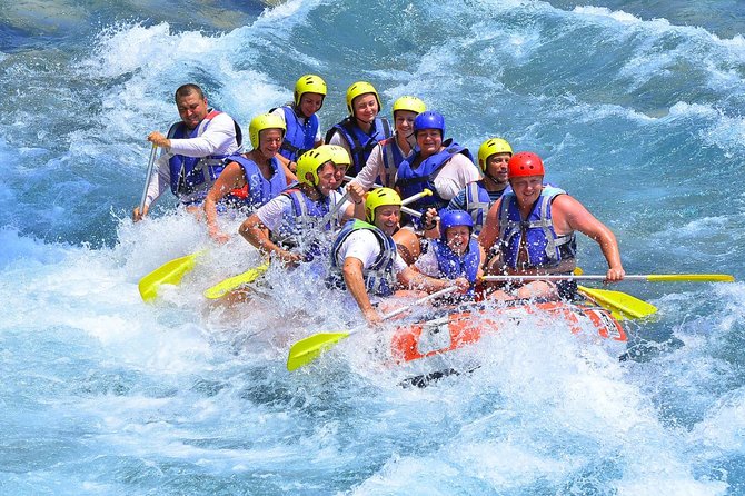 Antalya Rafting Tour - The final stretch: a 13 km finish and changing out