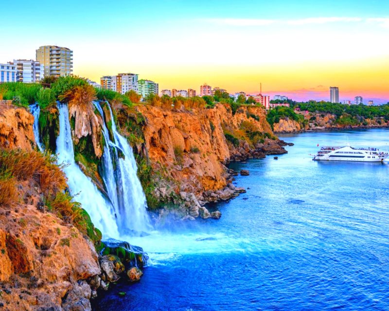 Antalya: Relax Boat Trip with Lunch to the Duden Waterfall - What the Boat Trip Feels Like in Real Time