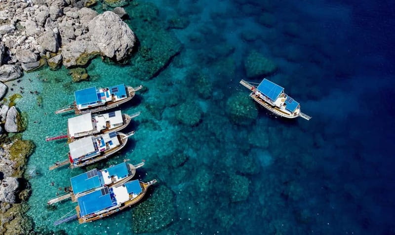 Antalya: Suluada Island Boat Trip with Lunch & Hotel Pickup - Timing Back to Adrasan and the Van Ride Home