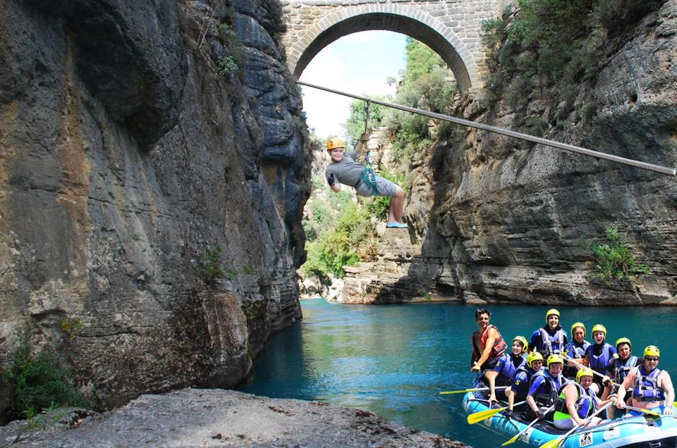 Antalya: Super Combo Quad, Buggy, Rafting & Zipline w/Lunch - Lunch Before Rafting: A Simple Buffet With a Purpose