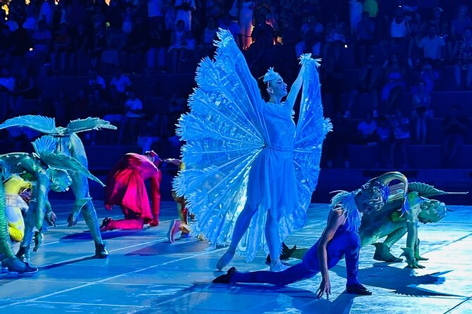 Antalya to Land of Legends Night Show + Private Transfer - The synchronized fountain show: music, choreography, and light