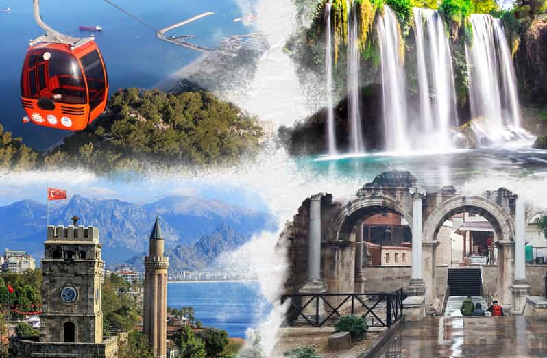 Antalya Waterfalls and Old City Tour - The short boat trip from Kaleici Marina: a new angle on the old town