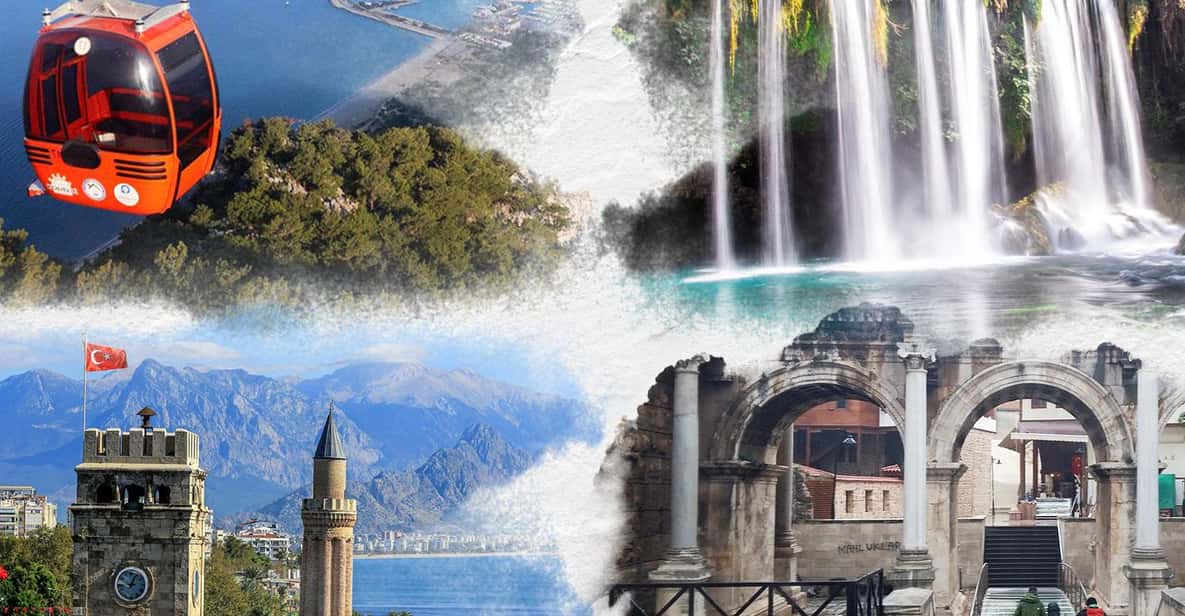 Antalya Waterfalls and Old City Tour - Old Antalya (Kaleici Marina): Ottoman-style streets and classic landmarks