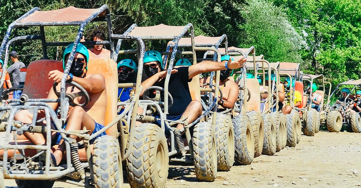 Antalya: Ziplining, Rafting, Jeep Tour & Quad Safari w/Lunch - Ancient bridge photos, then straight into 14 km rafting mode