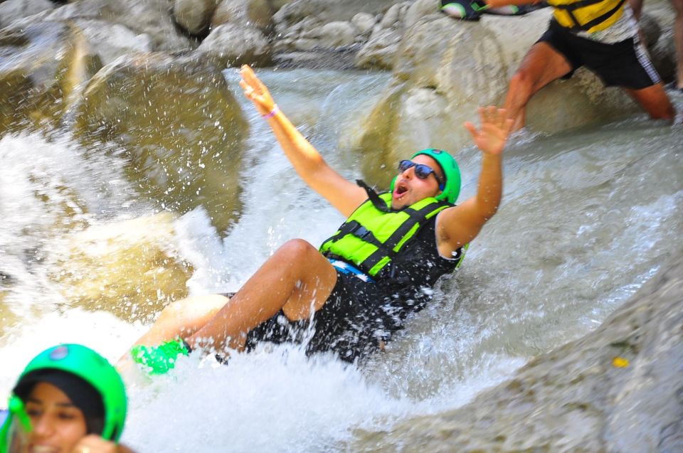 Antalya:Canyoning,Rafting,Zipline,Canyon visit with Lunch - Canyon Walk and Swimming: Clear Water, Cold Reality