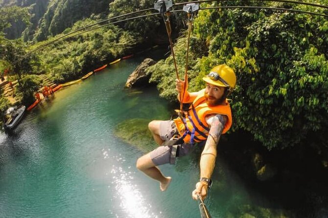 Belek Combo Tour 3 in 1 Rafting Buggy Zipline With Lunch - Zipline across the river: short flight, big adrenaline