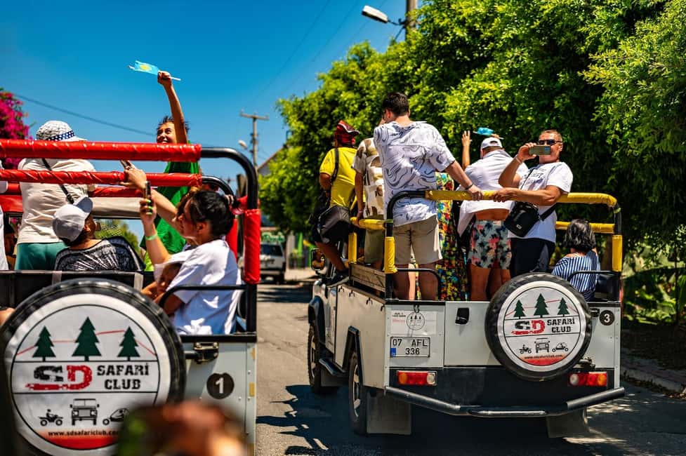 Belek: Taurus Mountains and Jeep Tour with Lunch - Falls stop: the short swim that can turn into water play