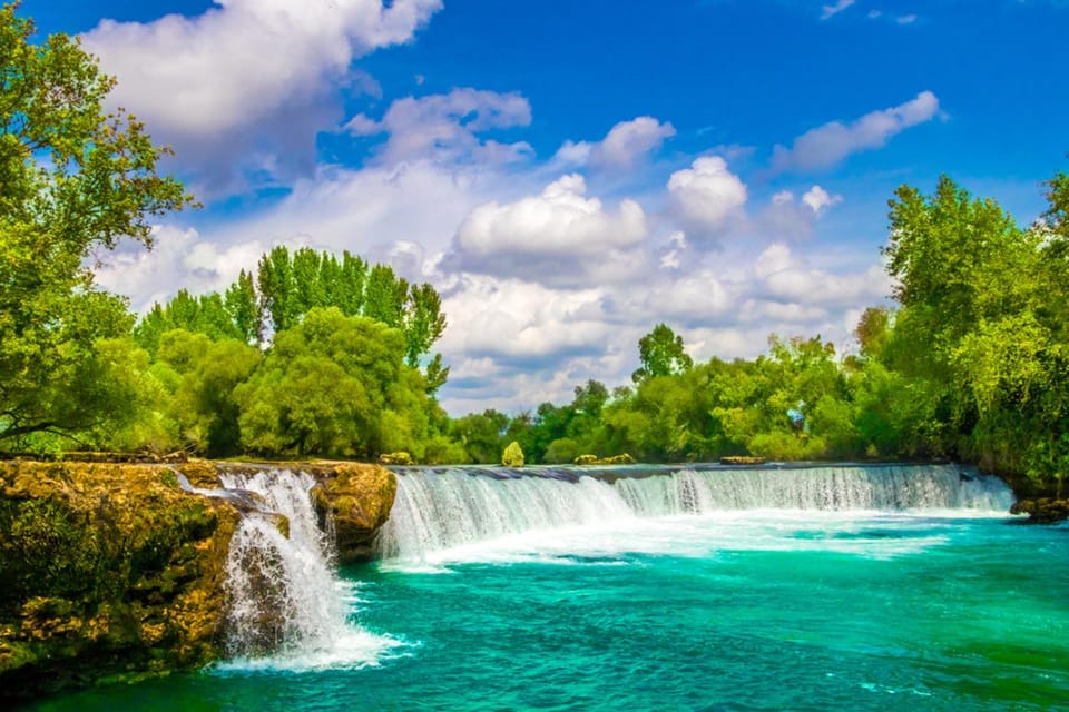 City of Side: Cabrio Bus & Green Lake Boat Tour with Lunch - Green Canyon day energy and the Taurus Mountain edge