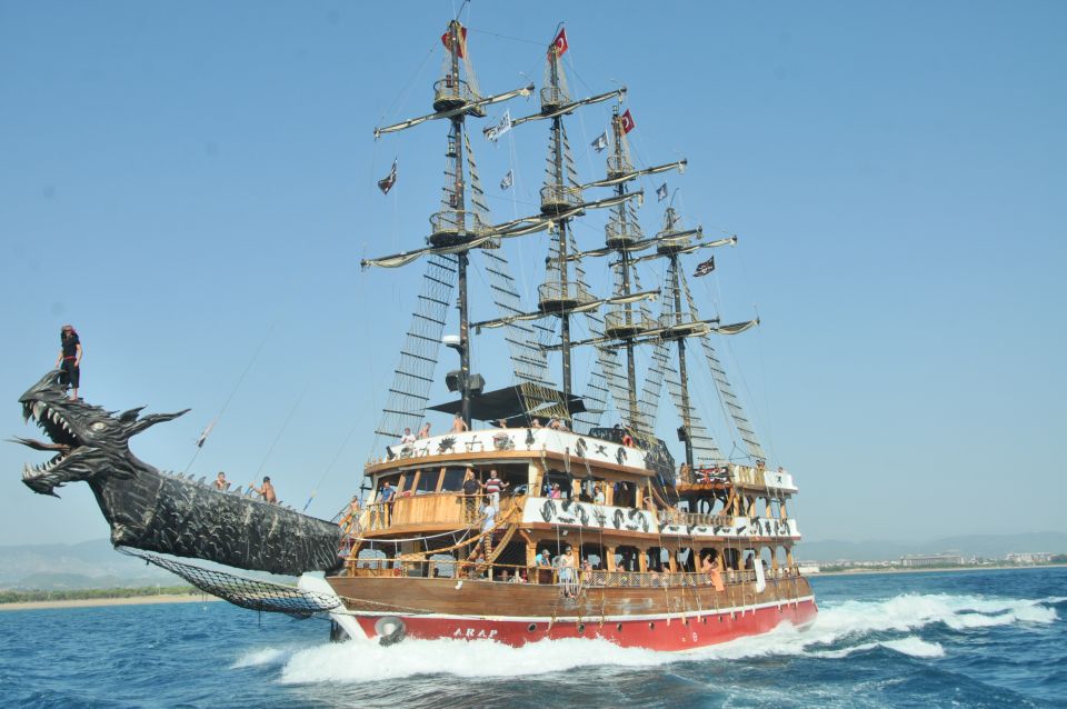 City of Side: Dolphin Island Boat Tour with BBQ & Foam Party - Getting from Side to the sailboat: hotel pickup that actually matters