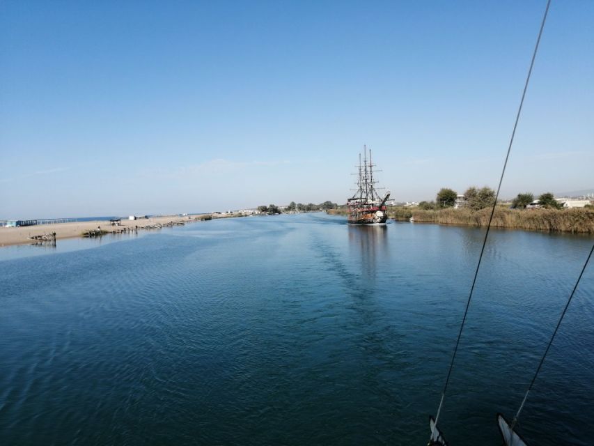 City of Side: Dolphin Island Boat Tour with BBQ & Foam Party - Lunch on board: grilled chicken or fish with rice and salad