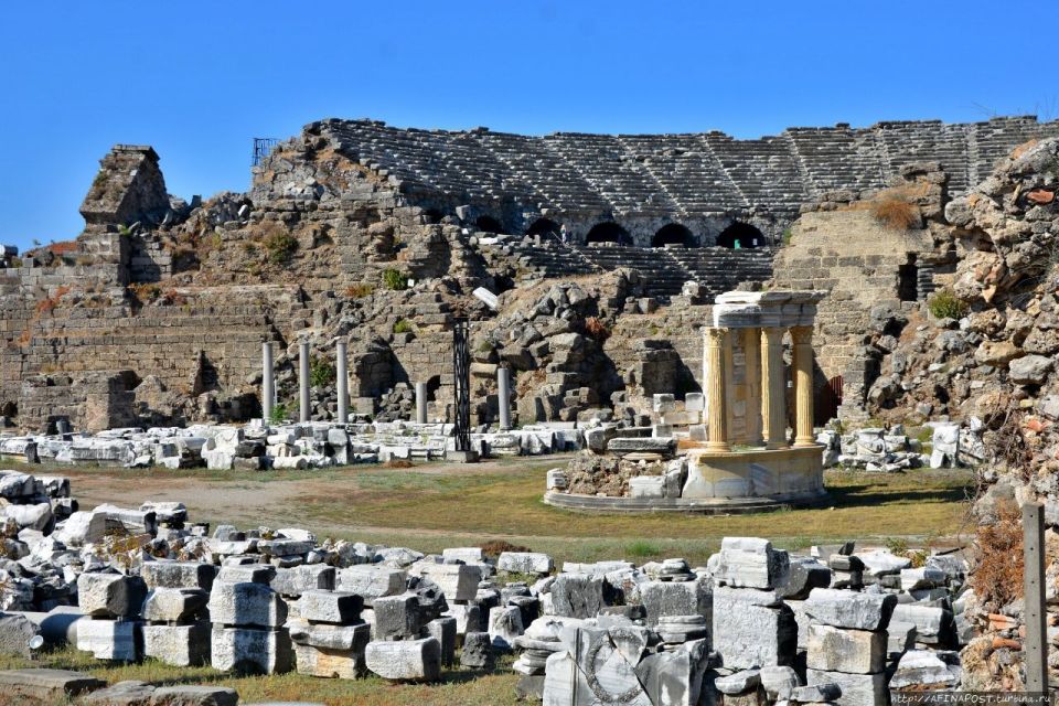 City of Side: Eagle Canyon w/ Optional Selge or Rafting Tour - Lunch by the river: a reset before the ruins and rafting