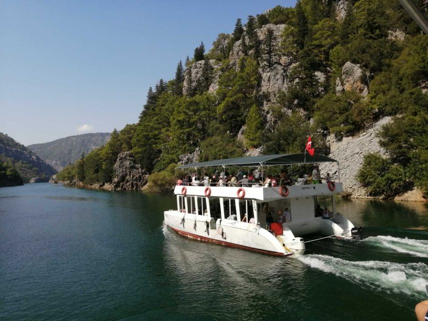 City of Side: Green Canyon Boat Tour with Lunch and Drinks - Key highlights you’ll actually notice