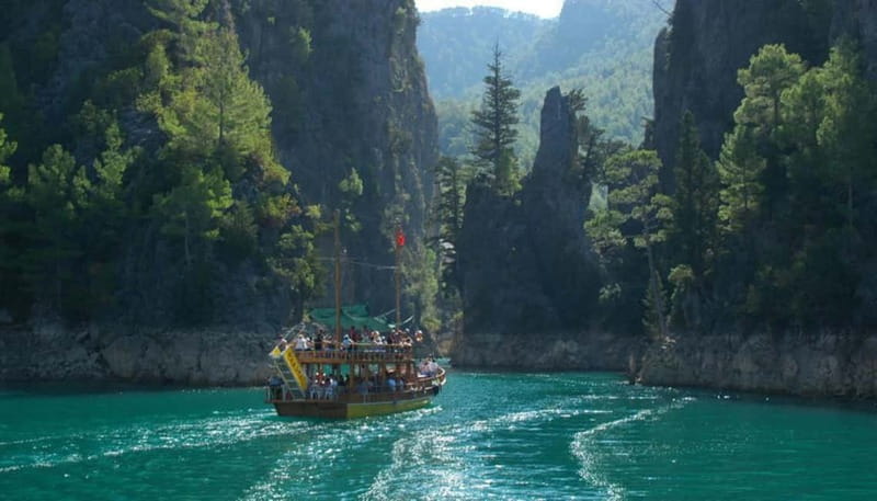 City of Side: Green Canyon Boat Trip w/Unlimited Soft Drinks - Key highlights to look for
