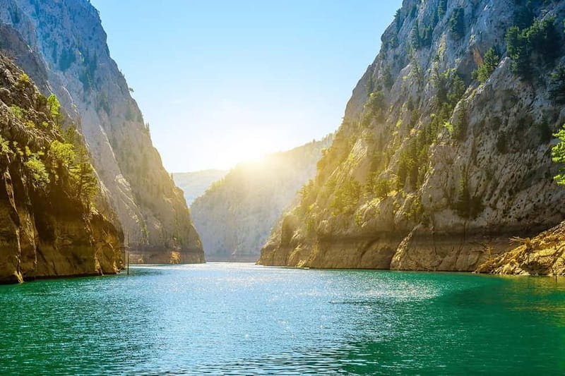 City of Side: Green Canyon Boat Trip w/Unlimited Soft Drinks - The 14 km Green Canyon cruise: where the magic happens