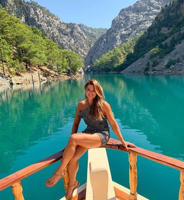 City of Side: Green Canyon Boat Trip w/Unlimited Soft Drinks - Hotel pickup, the drive, and the Oymapınar Dam Lake stop