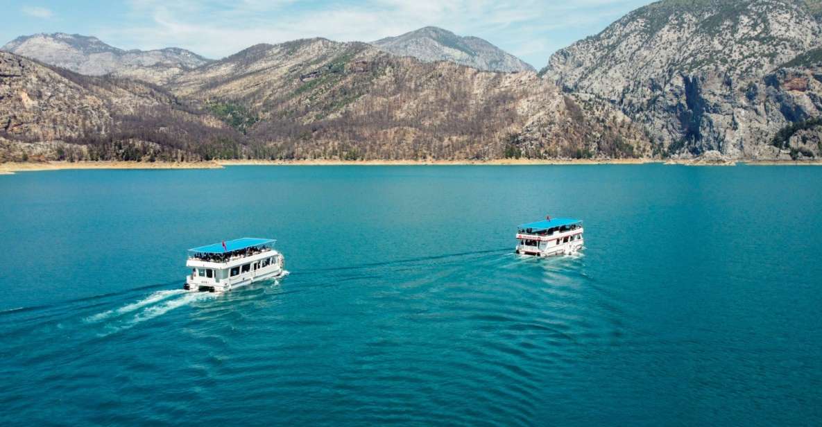 City of Side: Green Lake Boat and Cabrio Bus Tour - Seleukia Roman ruins and Oymapınar Dam’s Green Canyon/Green Lake views