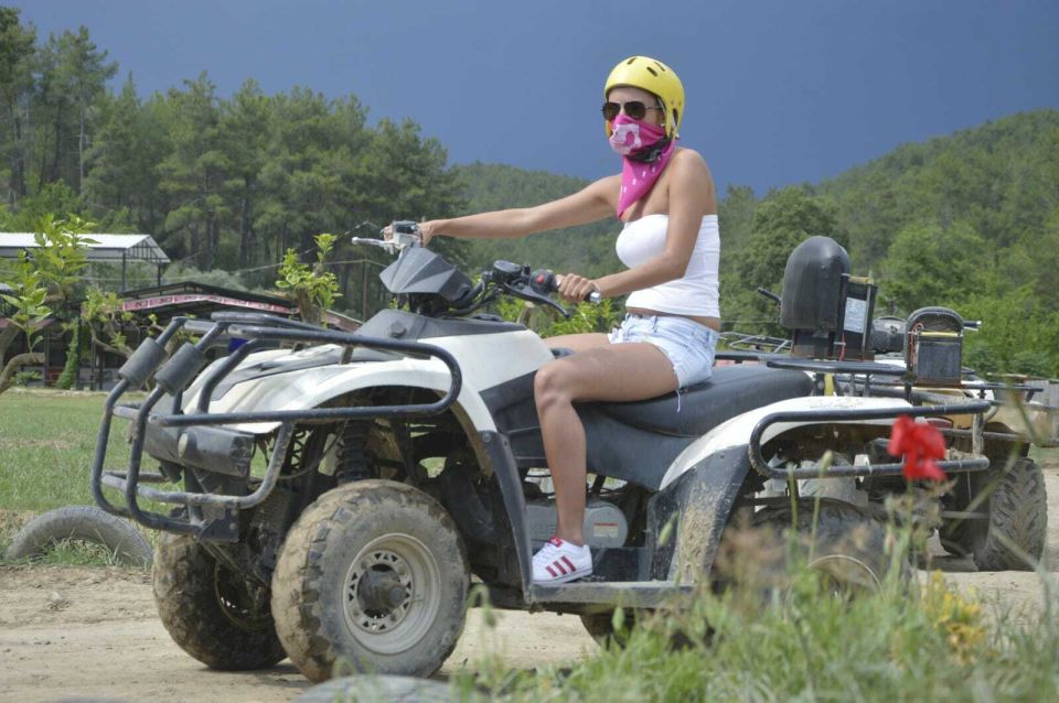 City of Side: Guided Quad Bike Riding Experience - Footage and the after-ride shower: keeping the memories practical