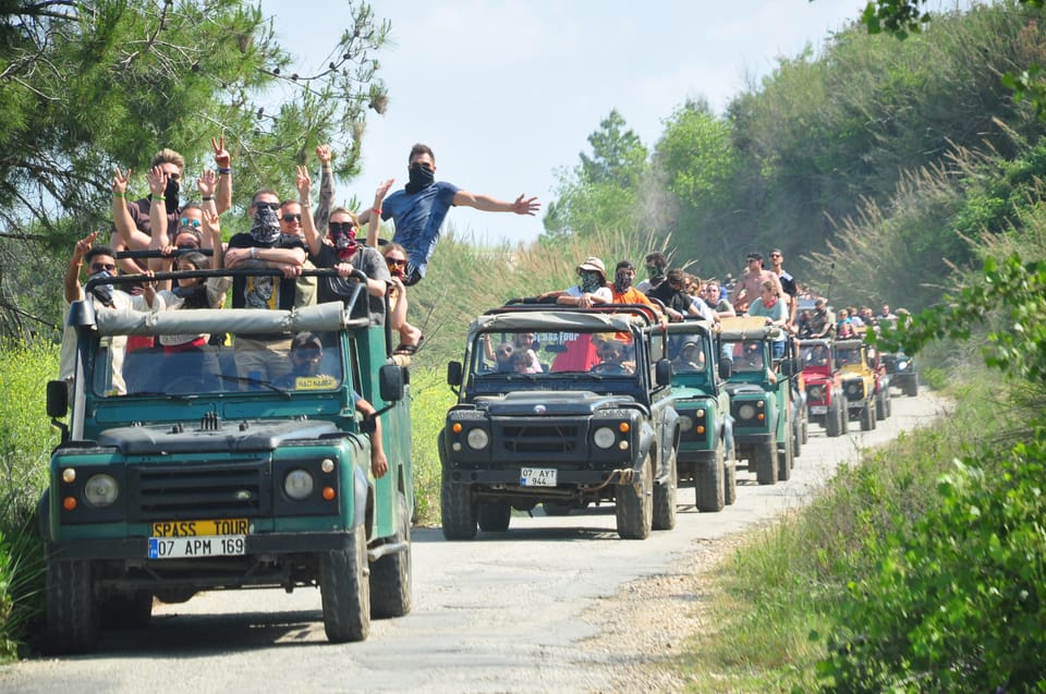 City of Side: Jeep Safari & Green Lake Boat Trip with Lunch - What to Bring: Sunglasses Aren’t Enough