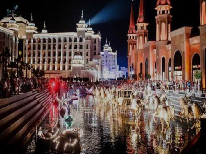 City of Side: Land of Legends Night Show & Hotel Transfer - What you should not assume: rides and water attractions aren’t included by default
