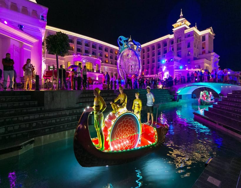City of Side: Land of Legends Transfer & Boat Parade Show - What you’ll actually enjoy most: the mix of fantasy and convenience