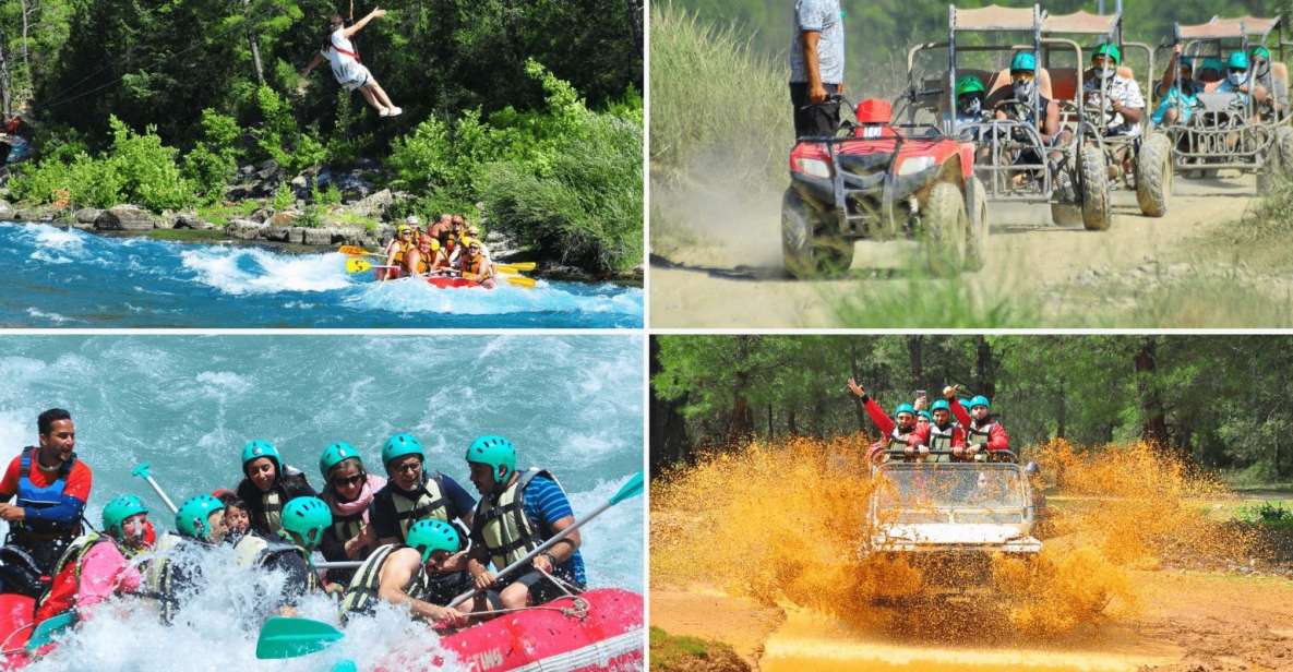 City of Side: Rafting, Zipline, Jeep, Buggy and Quad Combo - Why this Köprülü Canyon combo feels like a complete day