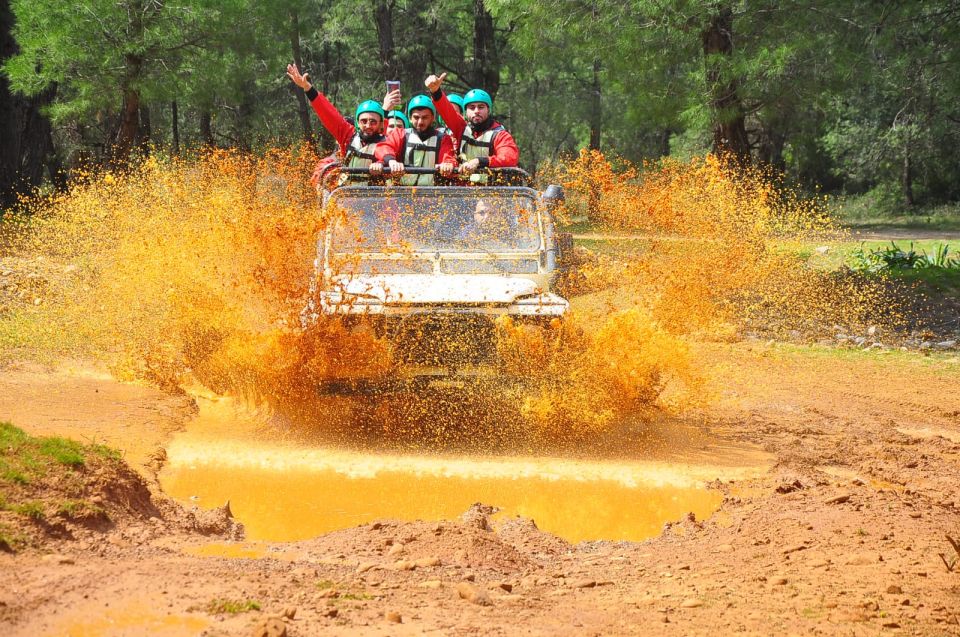 City of Side: Rafting, Zipline, Jeep, Buggy and Quad Combo - Rafting the 14 km course with 10 rapids (and why the wet part is the point)