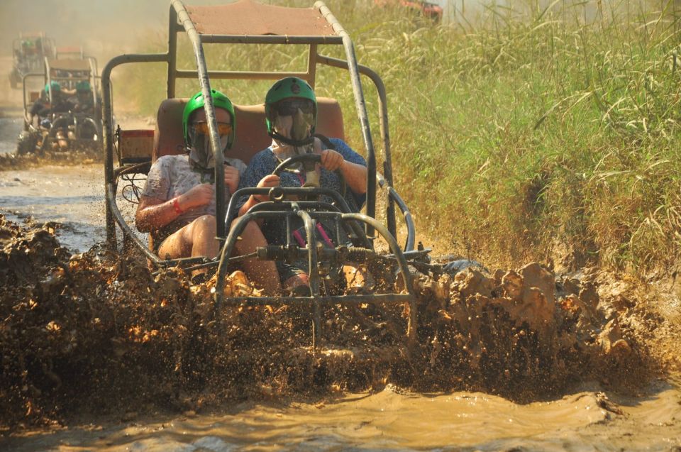 City of Side: Rafting, Zipline, Jeep, Buggy and Quad Combo - Zipline crossing: a short ride with a real view