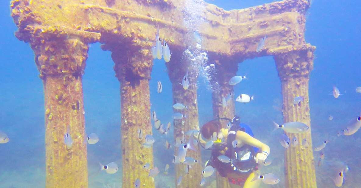 City of Side: Scuba Diving with Lunch - The underwater museum stop and the two 30-minute sessions
