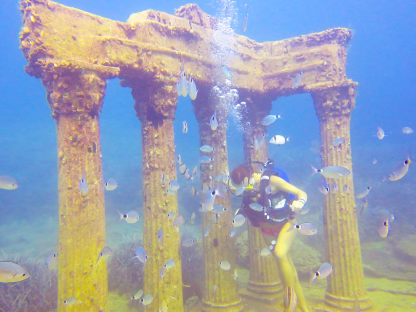 City of Side: Scuba Diving with Lunch - Boat comfort, sea conditions, and the swim-snorkel option
