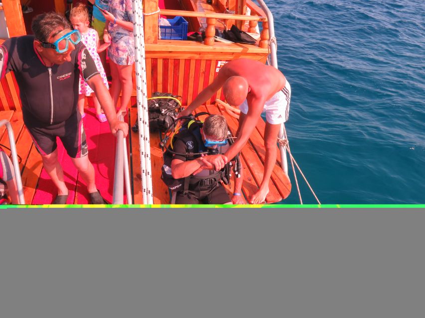 City of Side: Scuba Diving with Lunch - Photos, video, and other extra costs to watch