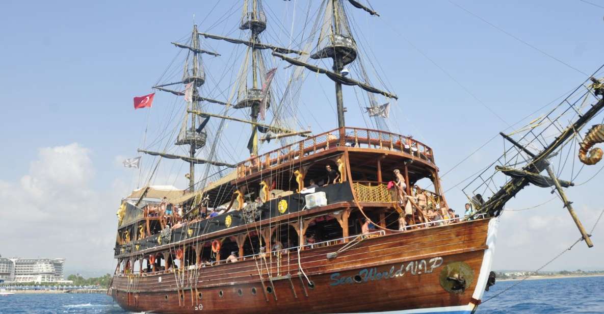 City of Side: Side & Caretta Bay Boat Trip w/ Lunch & Drinks - Foam Party Meets Side’s Coastline: The Big Picture