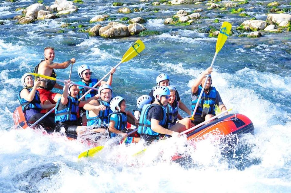 City of Side: Whitewater Rafting with Lunch - Köprüçay River Run: 14 Kilometers of Real Whitewater