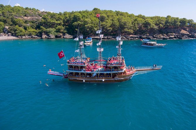 Dolphin Islands Boat Trip Lunch and Soft Drink Included From Side - Passing Manavgat River, Ancient Port, and the Temple of Apollo