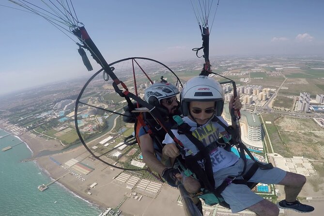 Experience Excitement With Paramator or paragliding. - The route in your head: Lara, Kundu, and the Mediterranean view