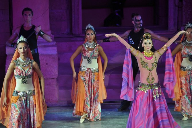 Fire of Anatolia at Gloria Aspendos Arena from Belek - The dance performance itself: modern, ballet, folk, and big-stage precision