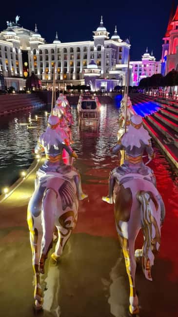From Alanya: Land of Legends Night Show with Hotel Transfers - Laser and Music Night Show: When the Park Turns Into a Stage