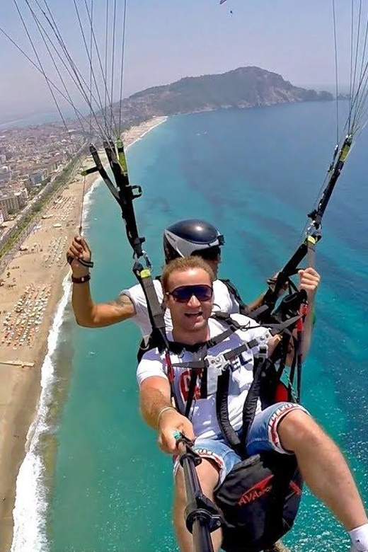 From Antalya, Belek, Side Alanya Paragliding Experience - 400m vs 700m: picking the view level you can handle