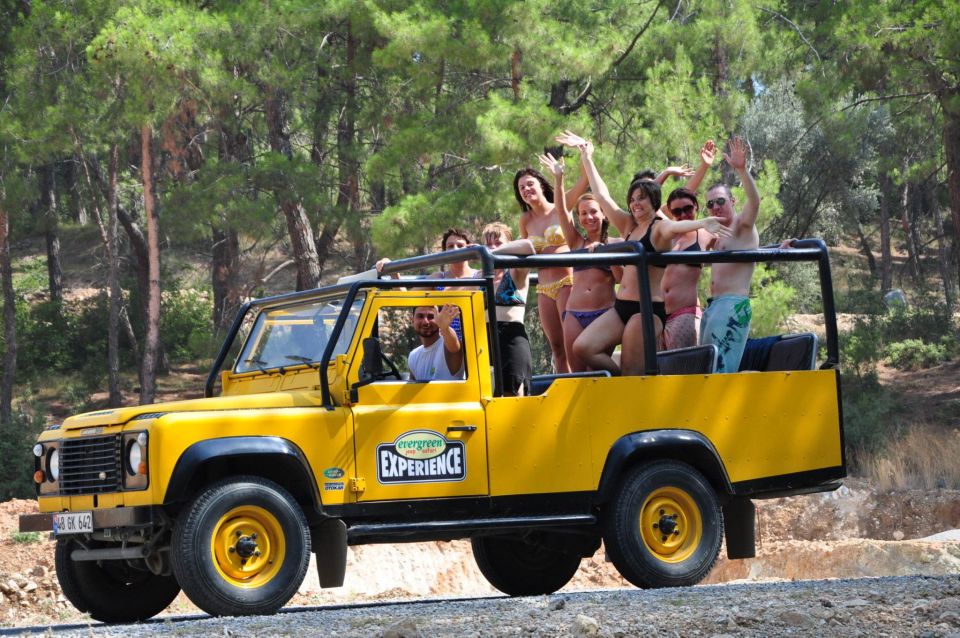 From Antalya: Full-Day Jeep Safari with Lunch and Transfer - Waterfall time: cool down, relax, or swim