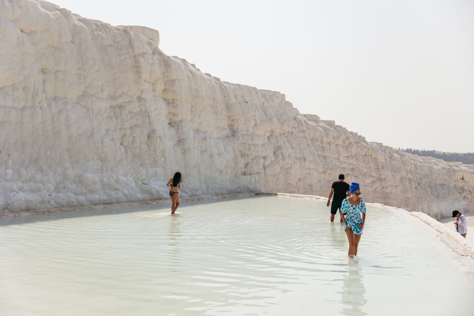 From Antalya/Kemer: Pamukkale and Hierapolis Tour with Lunch - Hierapolis Ruins: Theatre Views, Temple Stops, and Ancient Streets