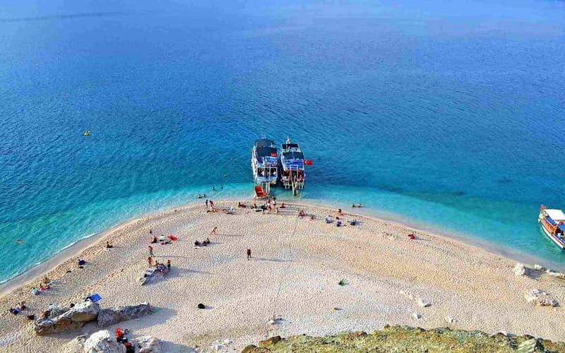 From Antalya/Kemer: Suluada Island Boat Trip with Sunset - From Antalya to Adrasan: the transfer that sets the tone