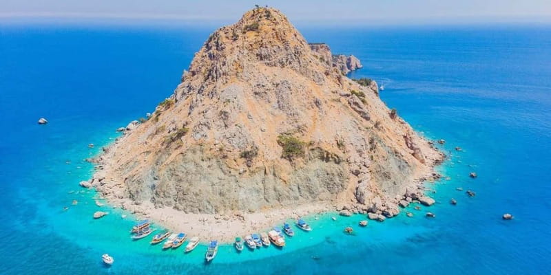 From Antalya/Kemer: Suluada Island Boat Trip with Sunset - Boarding Suluada: what the boat ride feels like