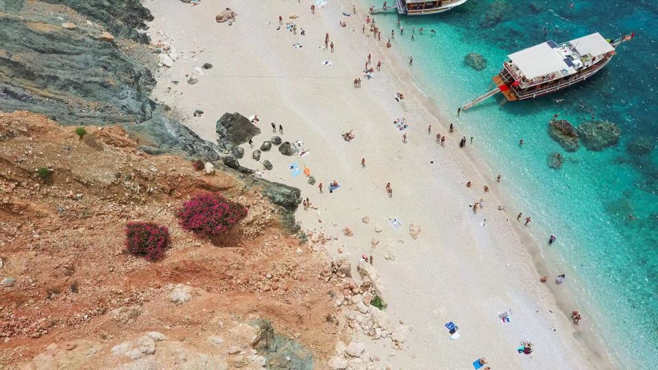 From Antalya or Kemer: Suluada Island Boat Trip with Lunch - Suluada Island swim stops: freshwater beach and western bays