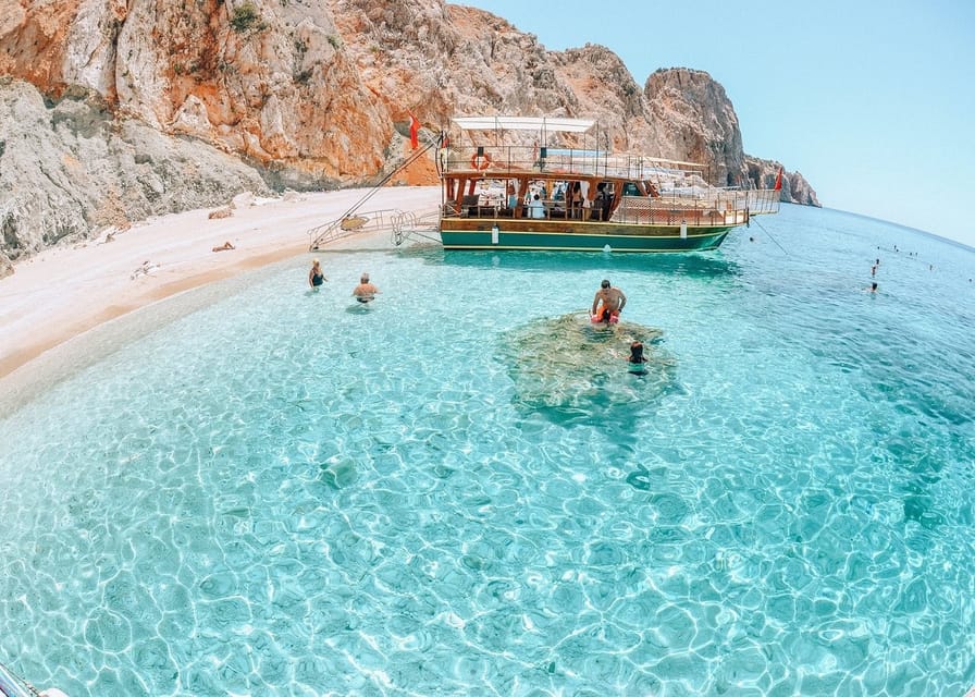 From Antalya: Suluada Island Boat Trip with Lunch - Lunch onboard: included value, crowded timing to expect