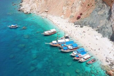 From Antalya Suluda Island Small Group Boat Trip with Lunch - On-board lunch and tea: Simple, included, and mostly about convenience