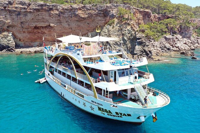 From Antalya To Kemer Mega Star Boat Trip w/Free Transfer - Phaselis Bay Swim Break and Lunch: The Heart of the Day
