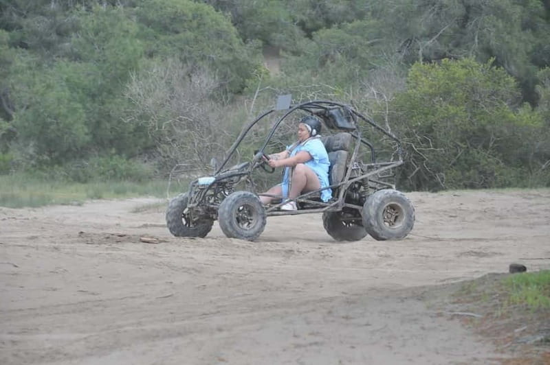 From Antalya:Near City Center Desert Buggy Safari - Riding the desert next to Lara Beach: speed, stops, and swim breaks