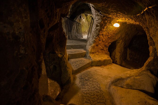 From Belek 2-Day Cappadocia, Cave Hotel, & Balloon Tour - The included value: cave hotel meals and underground-city access