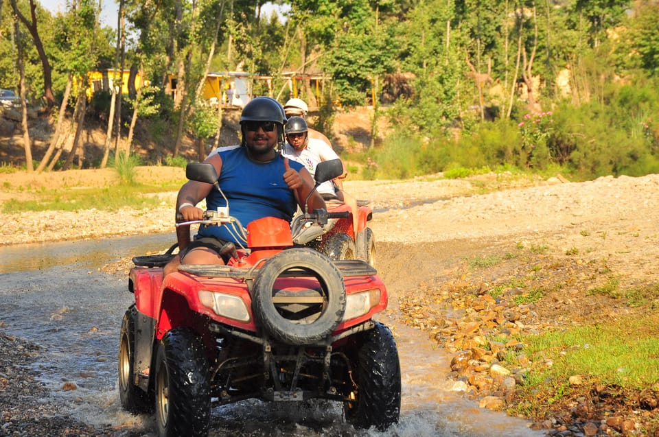 From Belek, Antalya Thrilling Quad Safari Adventure - The 1.5 Hours of Off-Road Fun: Dust, Mud, and Water Crossings